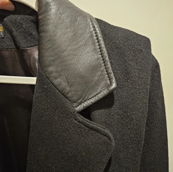 Women's Black Winter Coat By London Fog Sz M - Picture 10 of 12